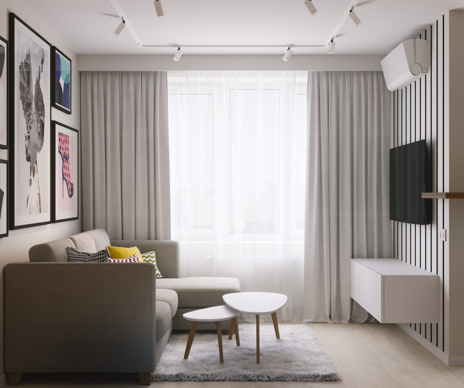 Квартира студия для молодой пары