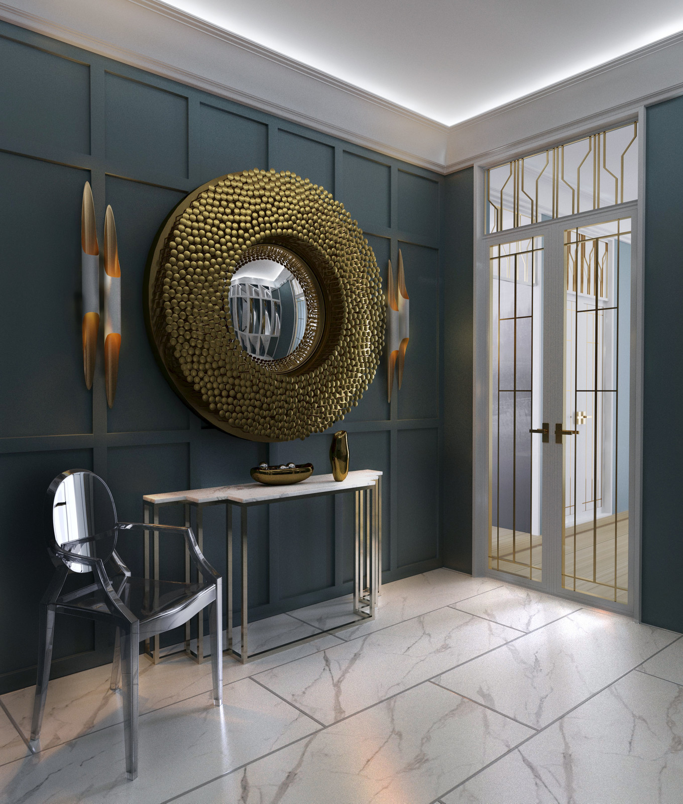 Обложка проекта: Проект квартиры (современная классика)