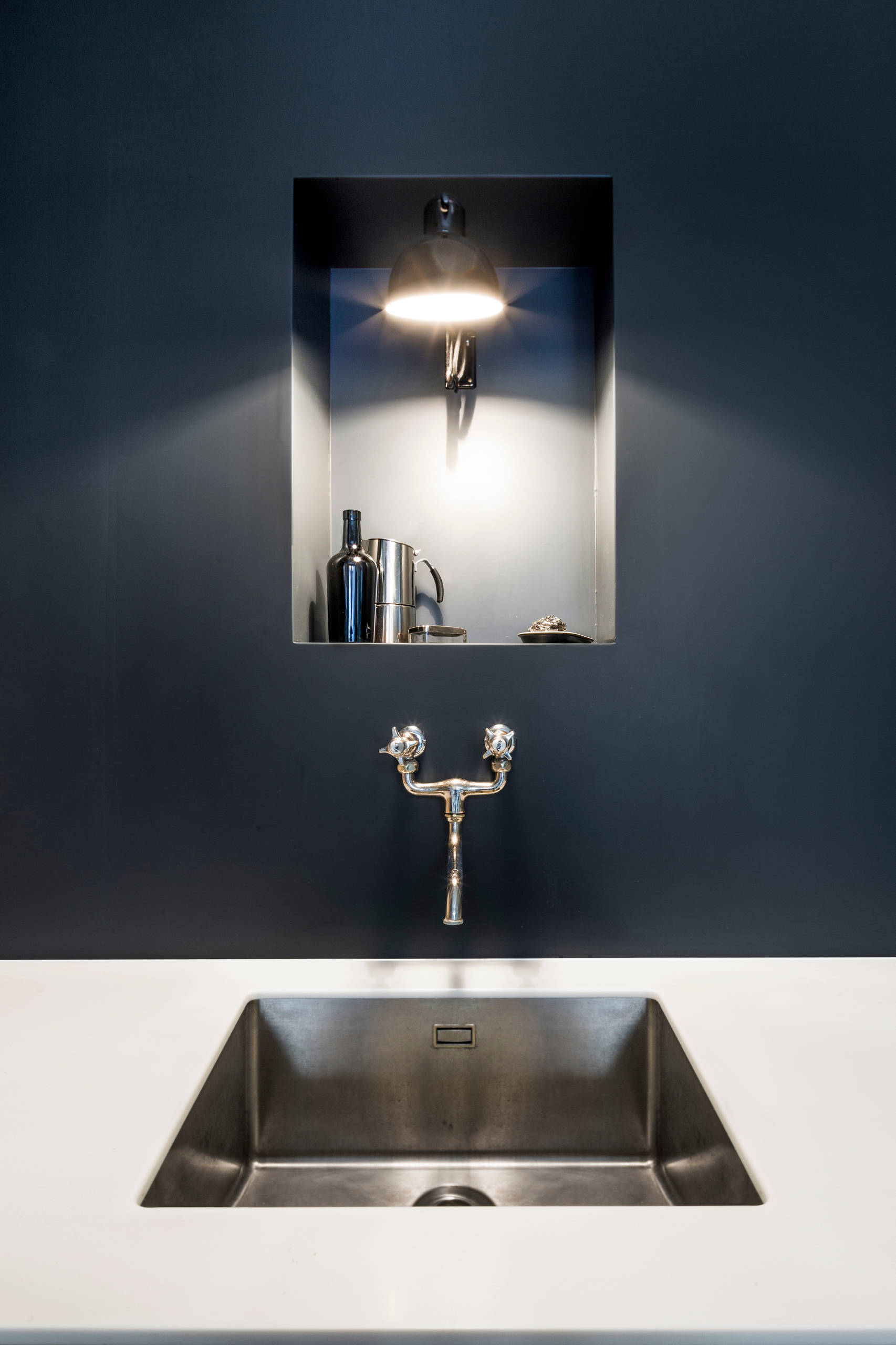 Houzz Германия: Кухня с ободранными стенами