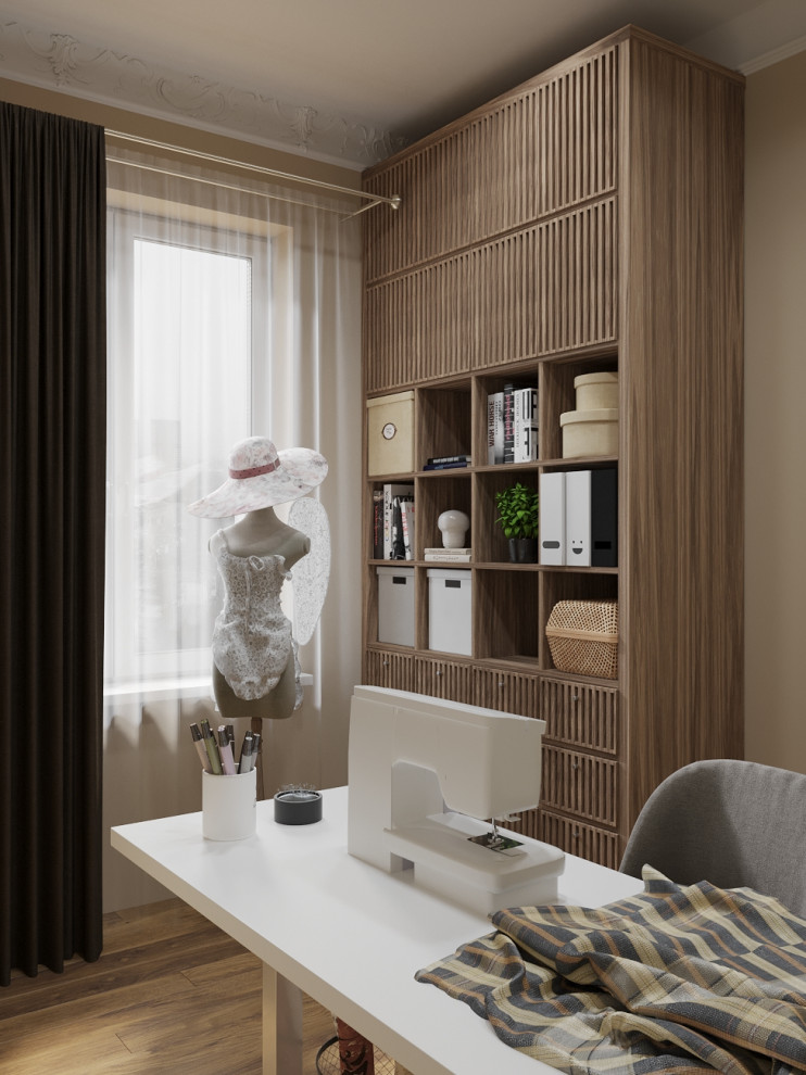 Спальня с мастерской