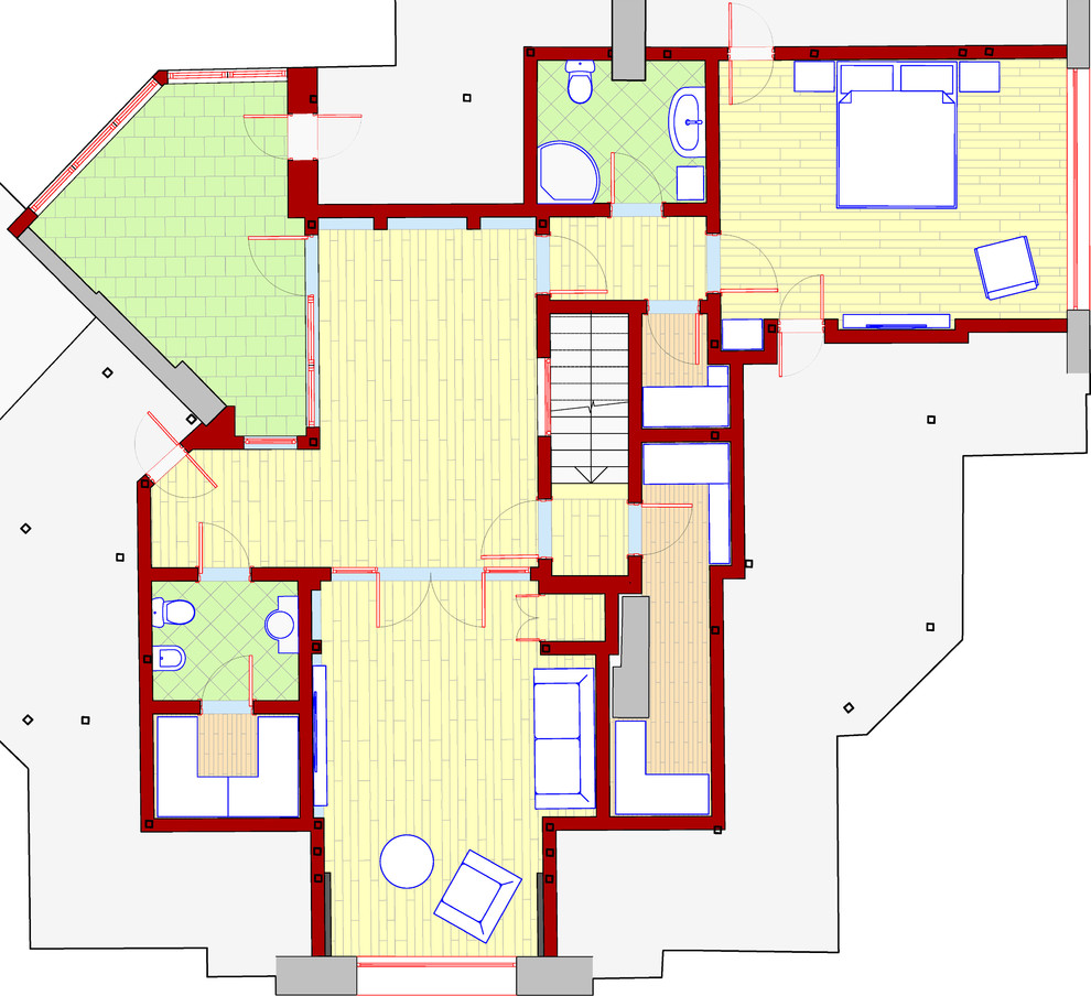 Обложка проекта: Реконструкция мансарды загородного дома