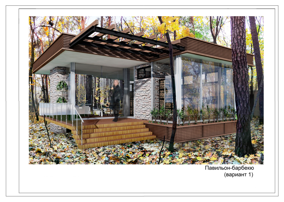 Жилой дом с эксплуатируемой кровлей в посёлке Велегож Парк Престиж