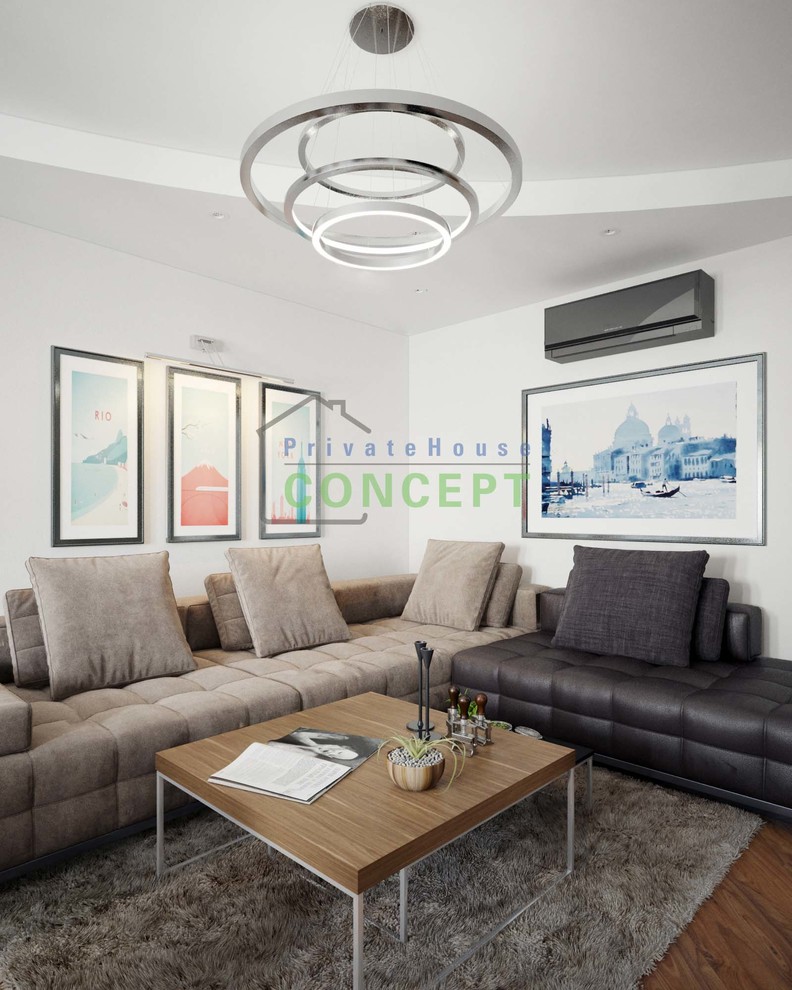 Квартира в современном стиле 120м2