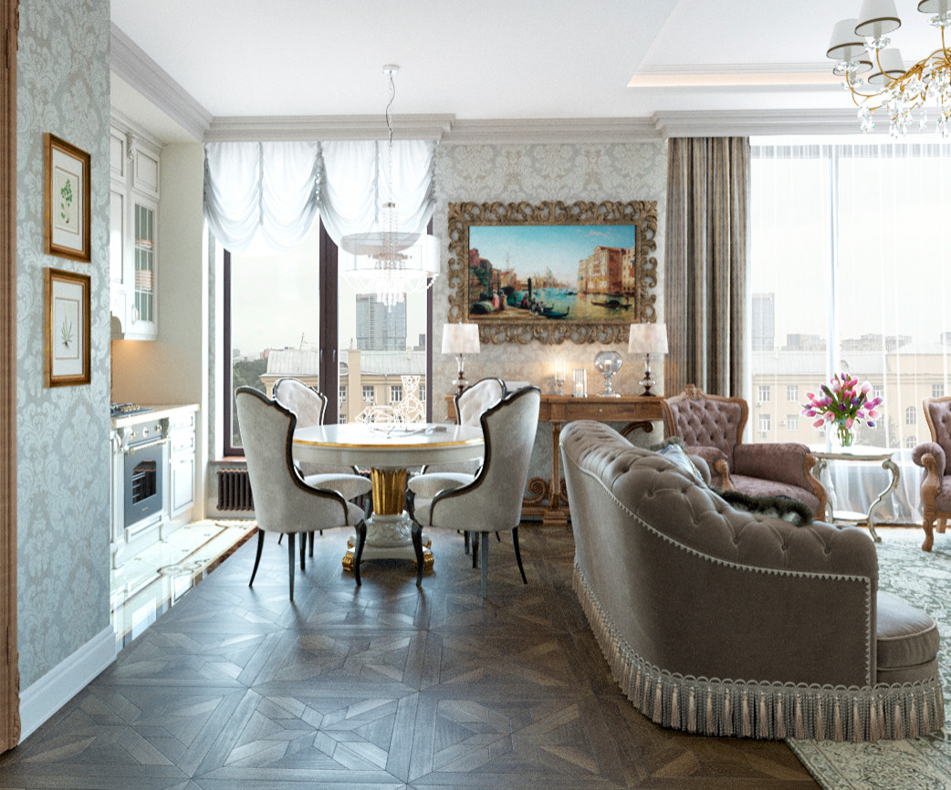 Квартира в классическом стиле
