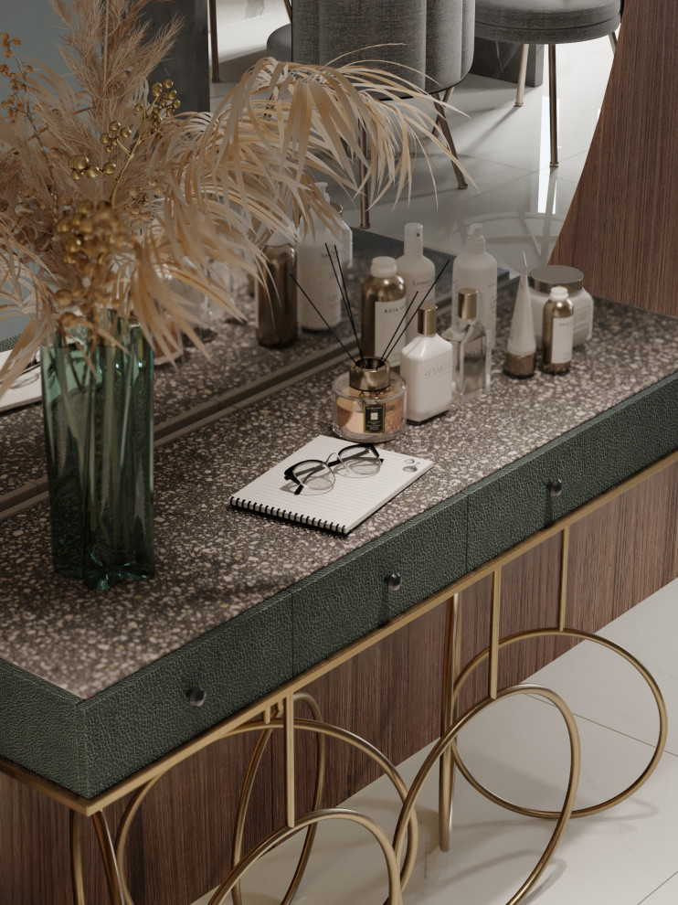 Дизайн проект квартиры в Искра парк 93кв м