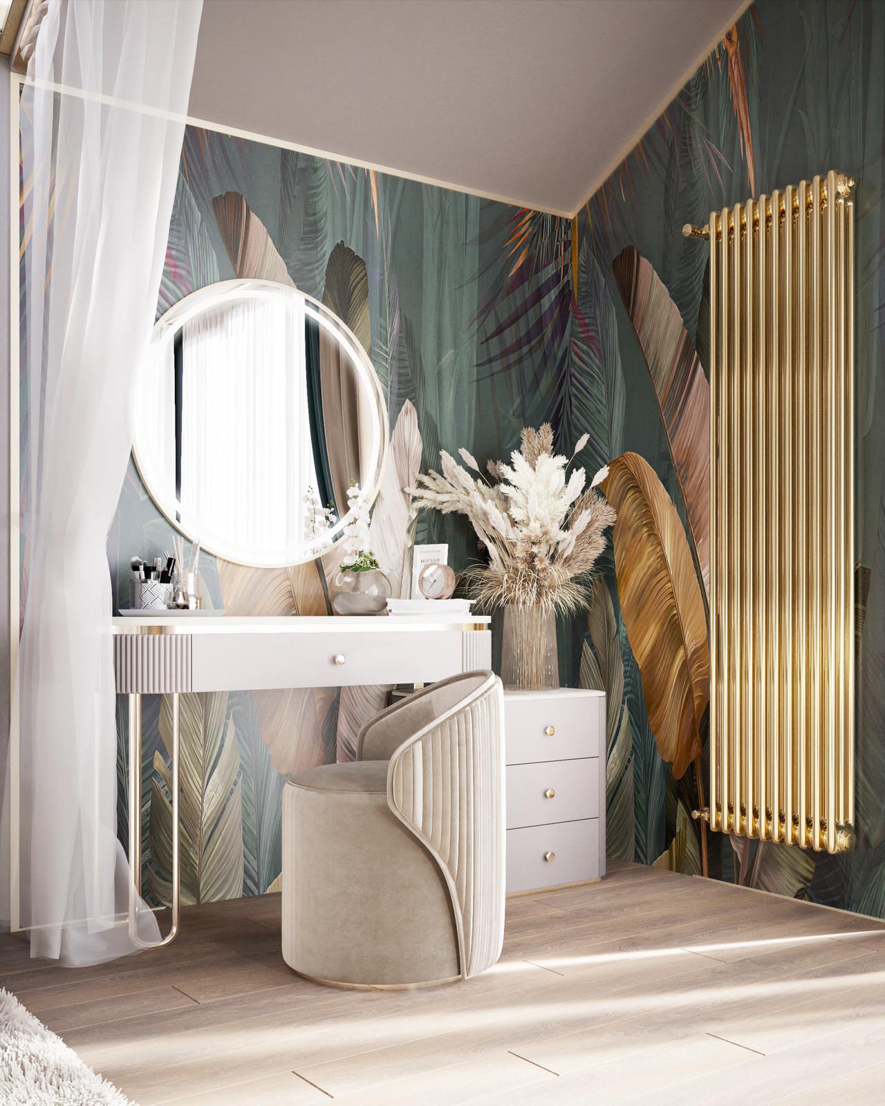 Спальня в жилом доме