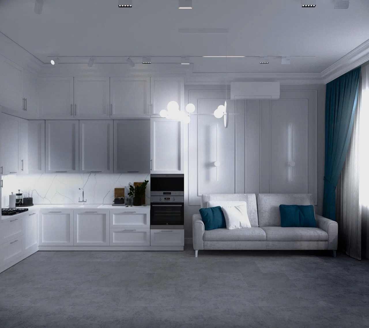 Обложка проекта: ЗАГОРОДНЫЙ ДОМ "Татарка" 170кв.м