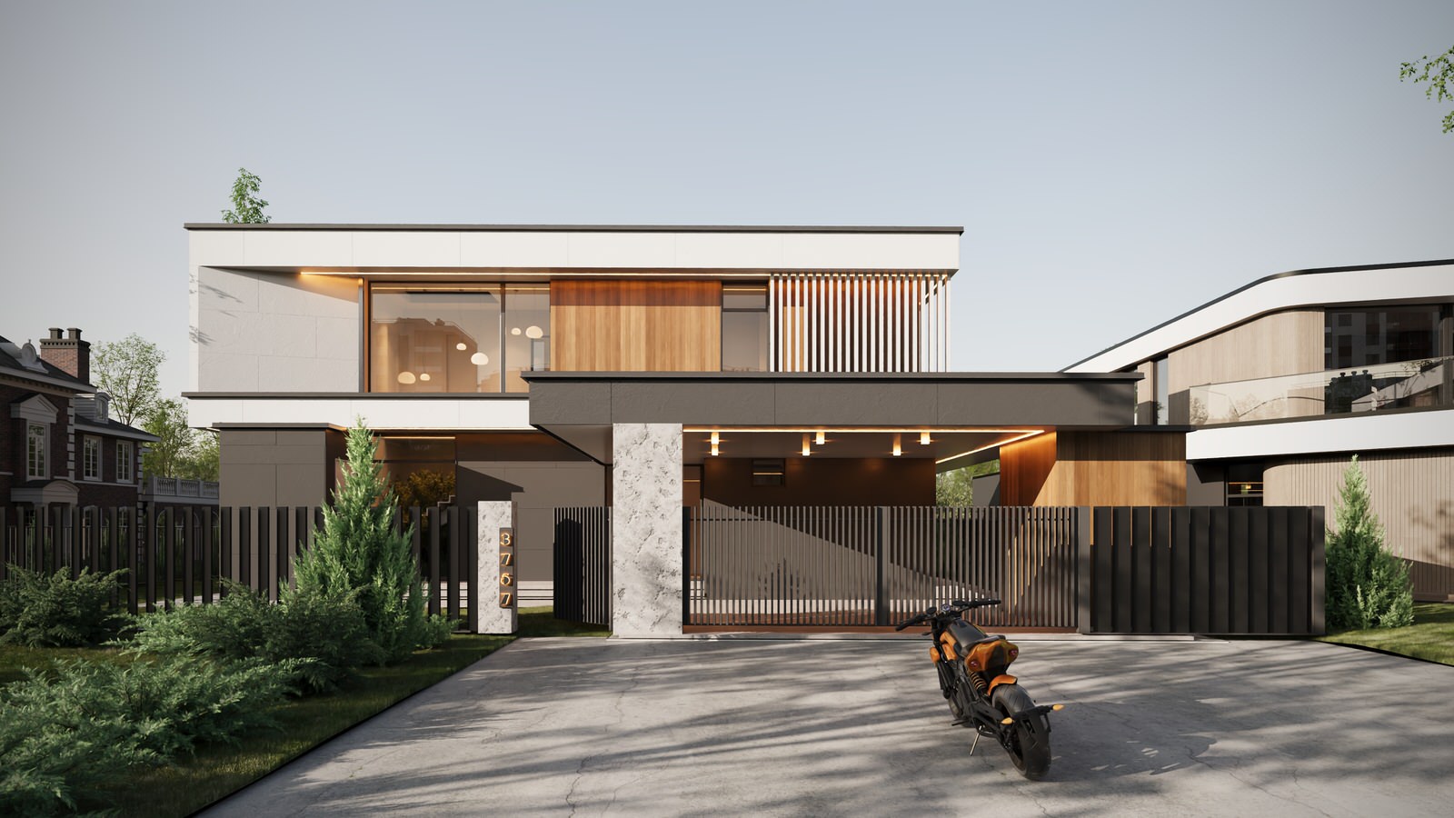 Обложка проекта: Проект коттеджа на берегу Москва-реки