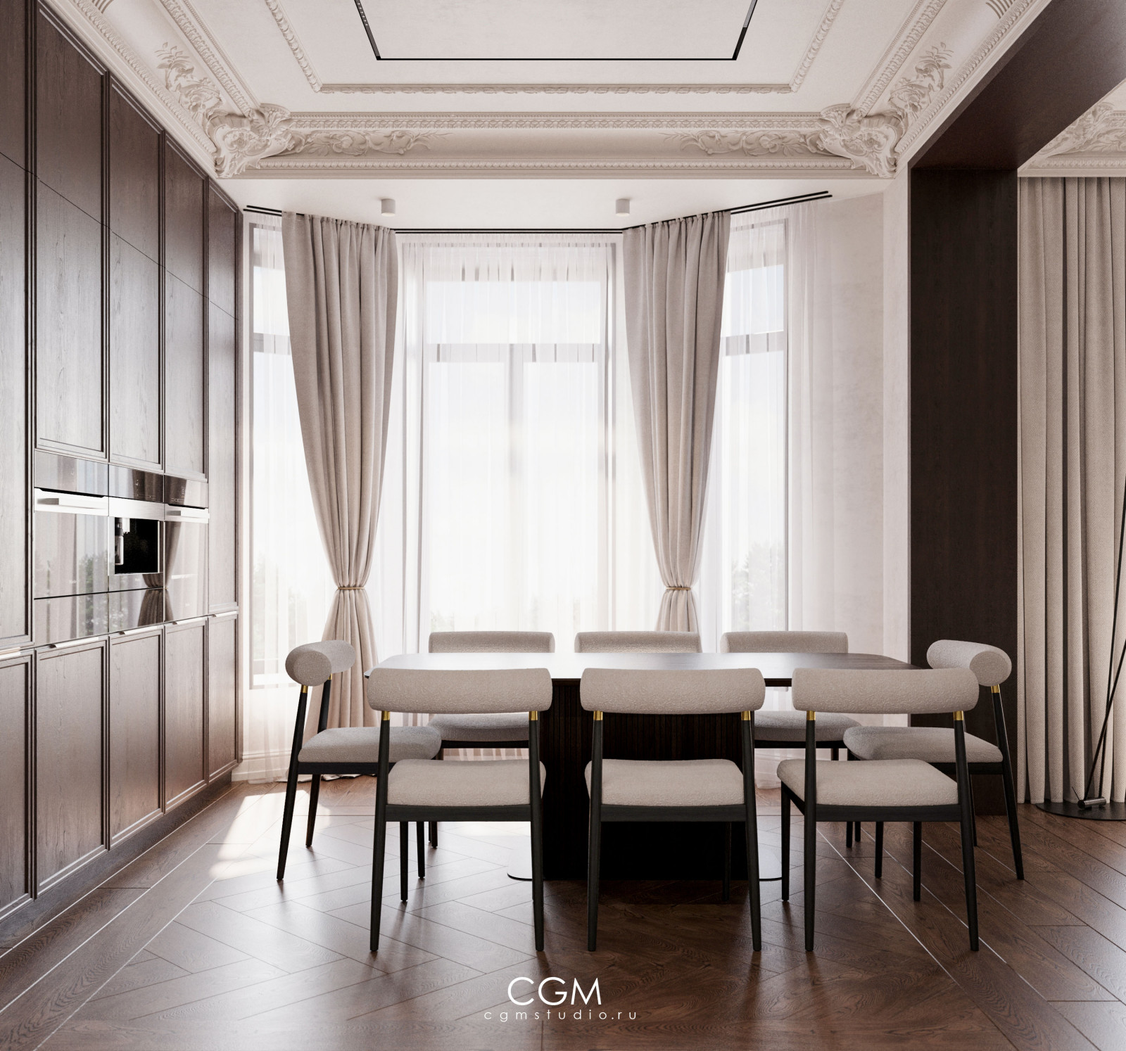 Дизайн квартиры на Третьяковке