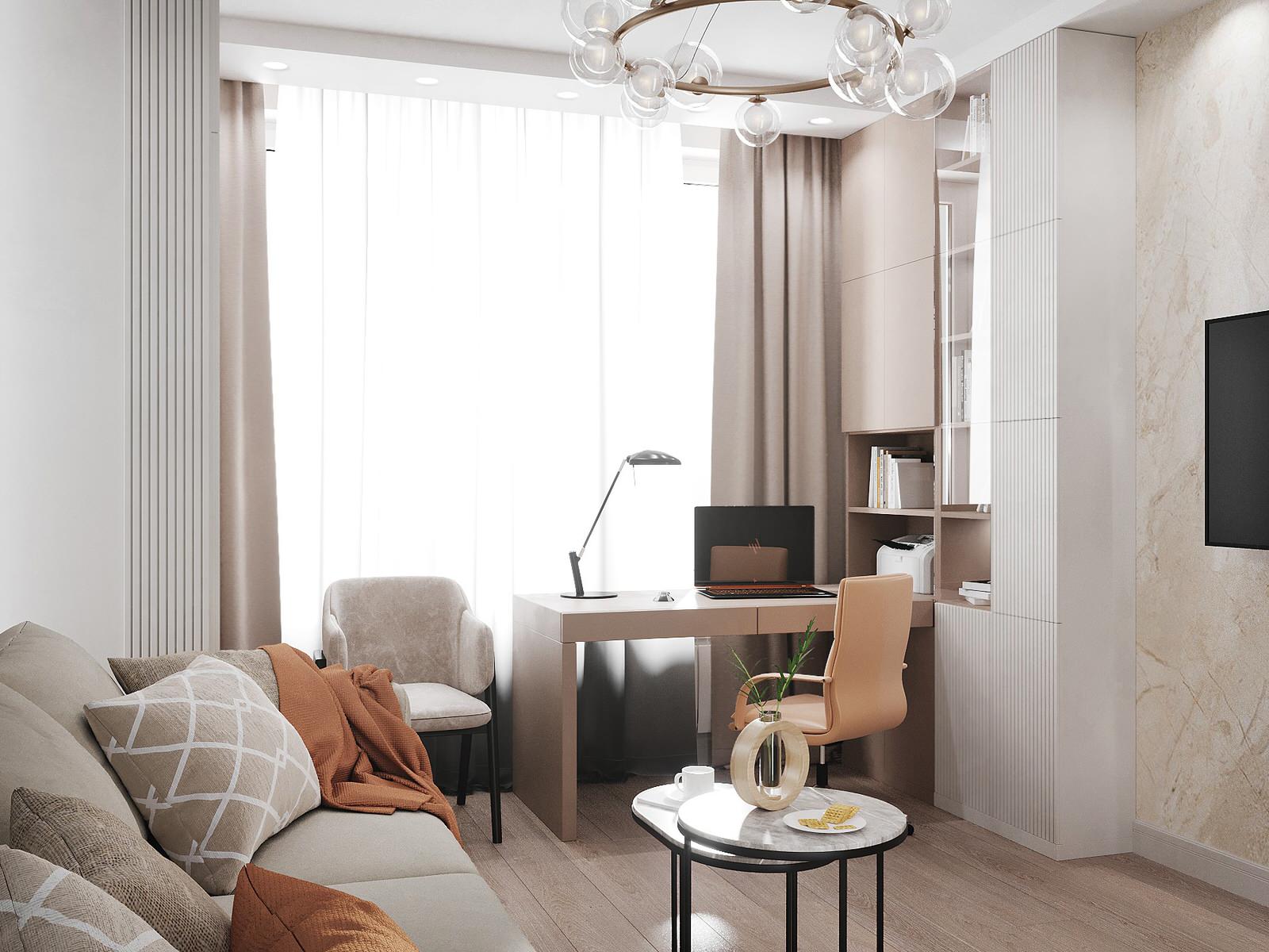 Квартира 53 кв.м. ЖК Преображение