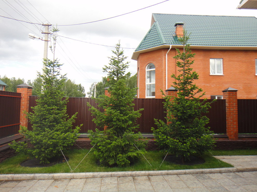 Ландшафтные работы и озеленение участка в Юрге