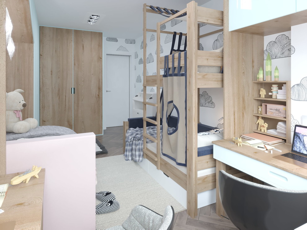 Дизайн детской комнаты «Морская гавань»