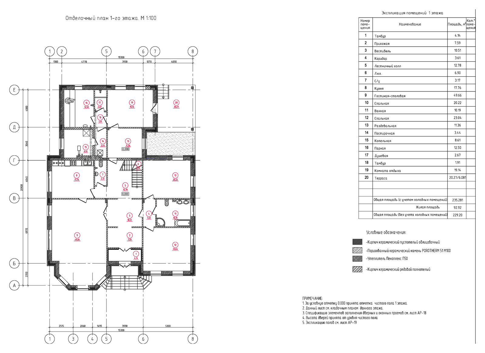 Индивидуальный жилой дом с мансардой