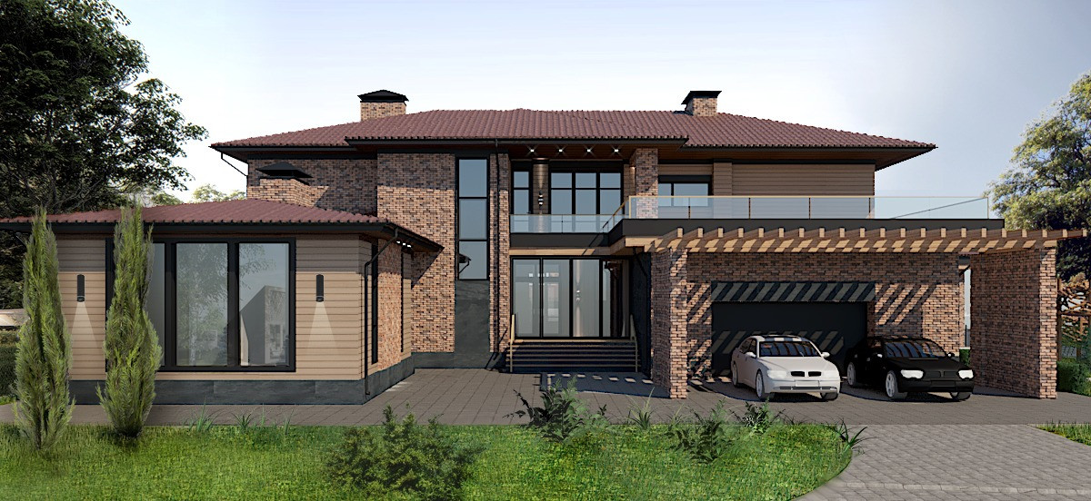 Индивидуальный жилой дом в Подмосковье, реконструкция