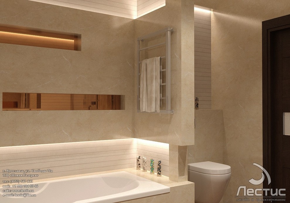 Ванна на втором этаже