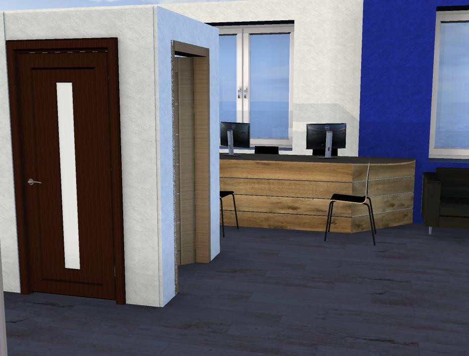 Дизайн салона дверей