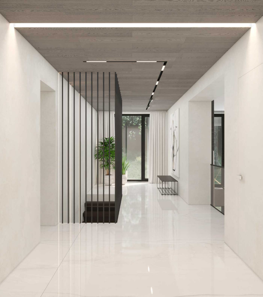 ИНТЕРЬЕР ДОМА В П. ЩАПОВСКОЕ, Г.МОСКВА