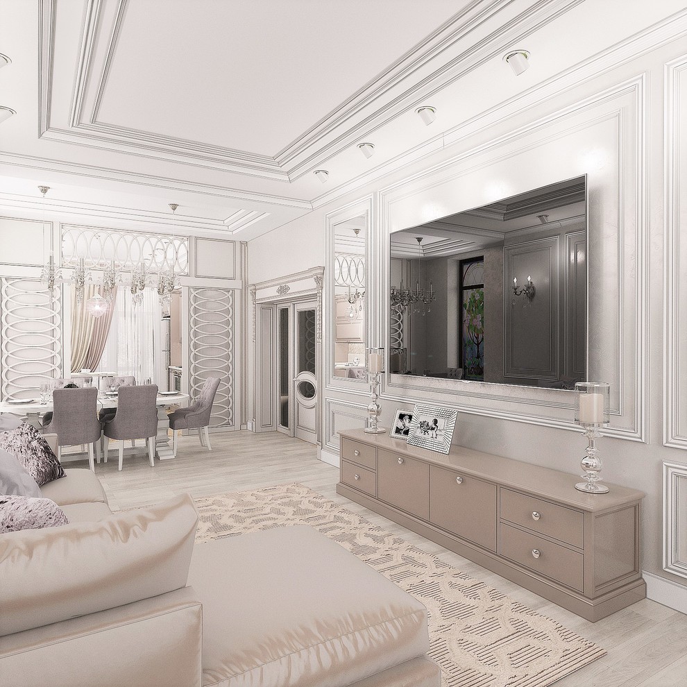 Дизайн дома площадью 93 кв.м в классическом стиле