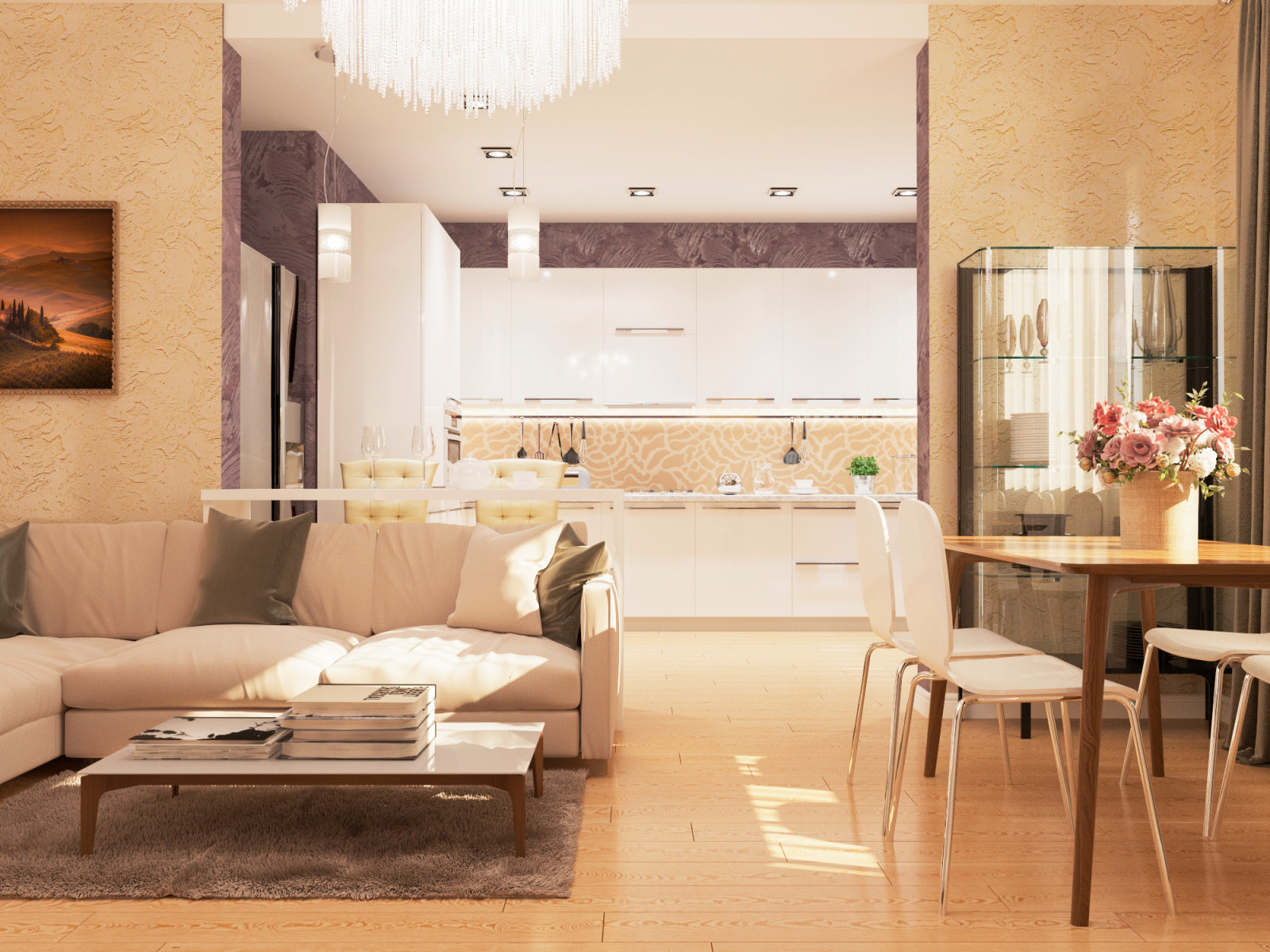 Дизайн квартиры 86 кв м