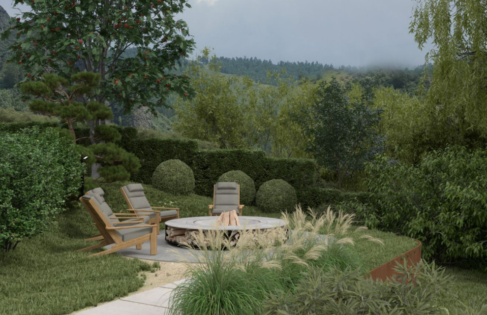 Ландшафтное благоустройство Базайская.