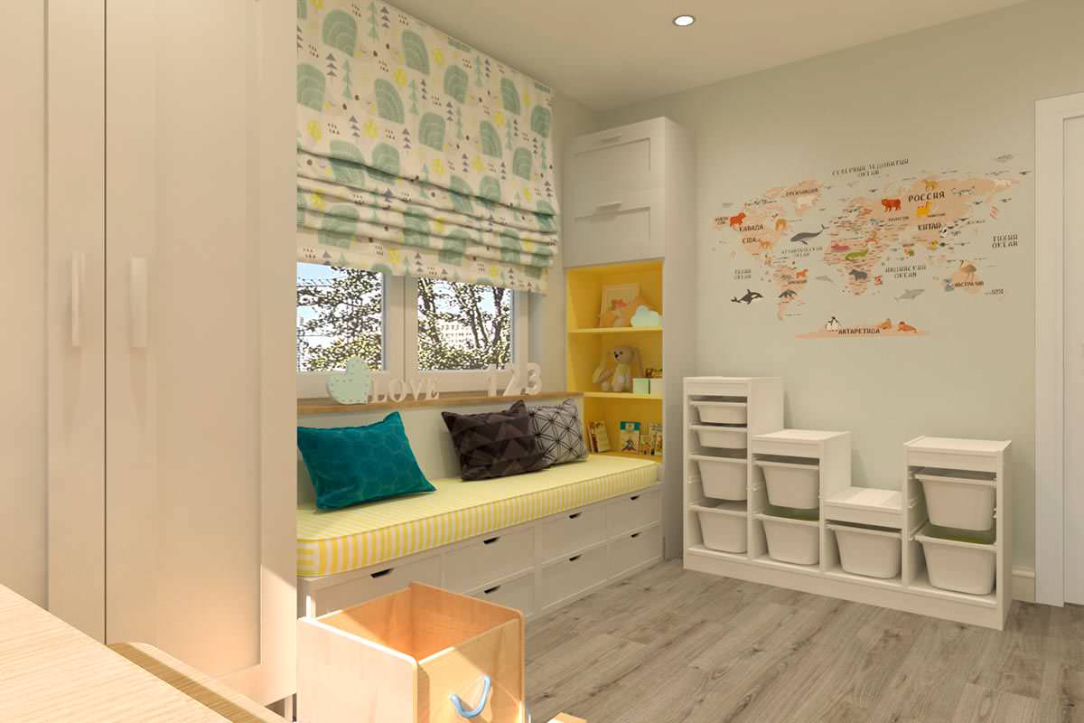 Дизайн проект двухкомнатной квартиры