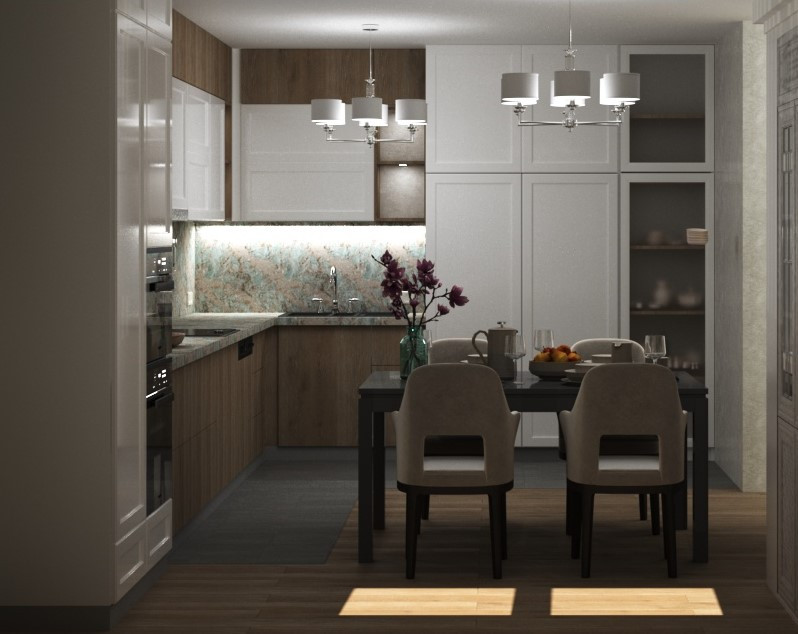 квартира 120 кв метров."без рюшечек)"