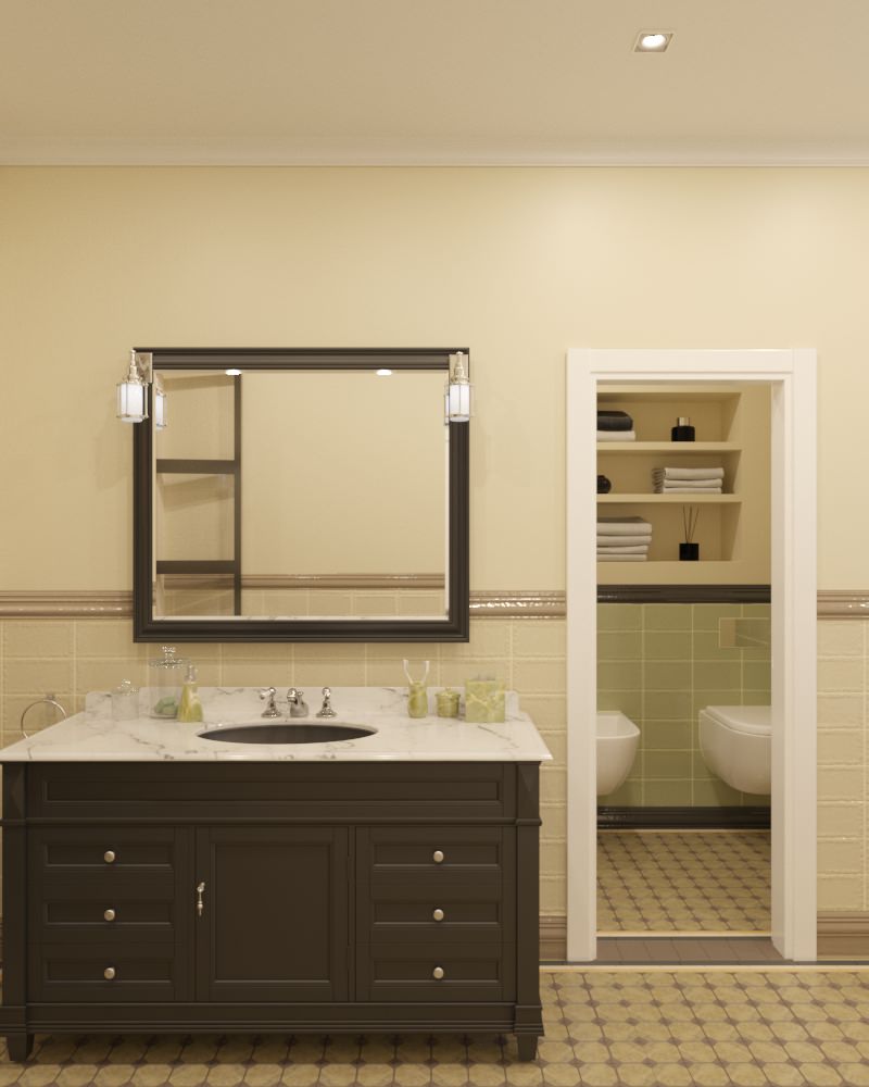 Ванные в доме на море