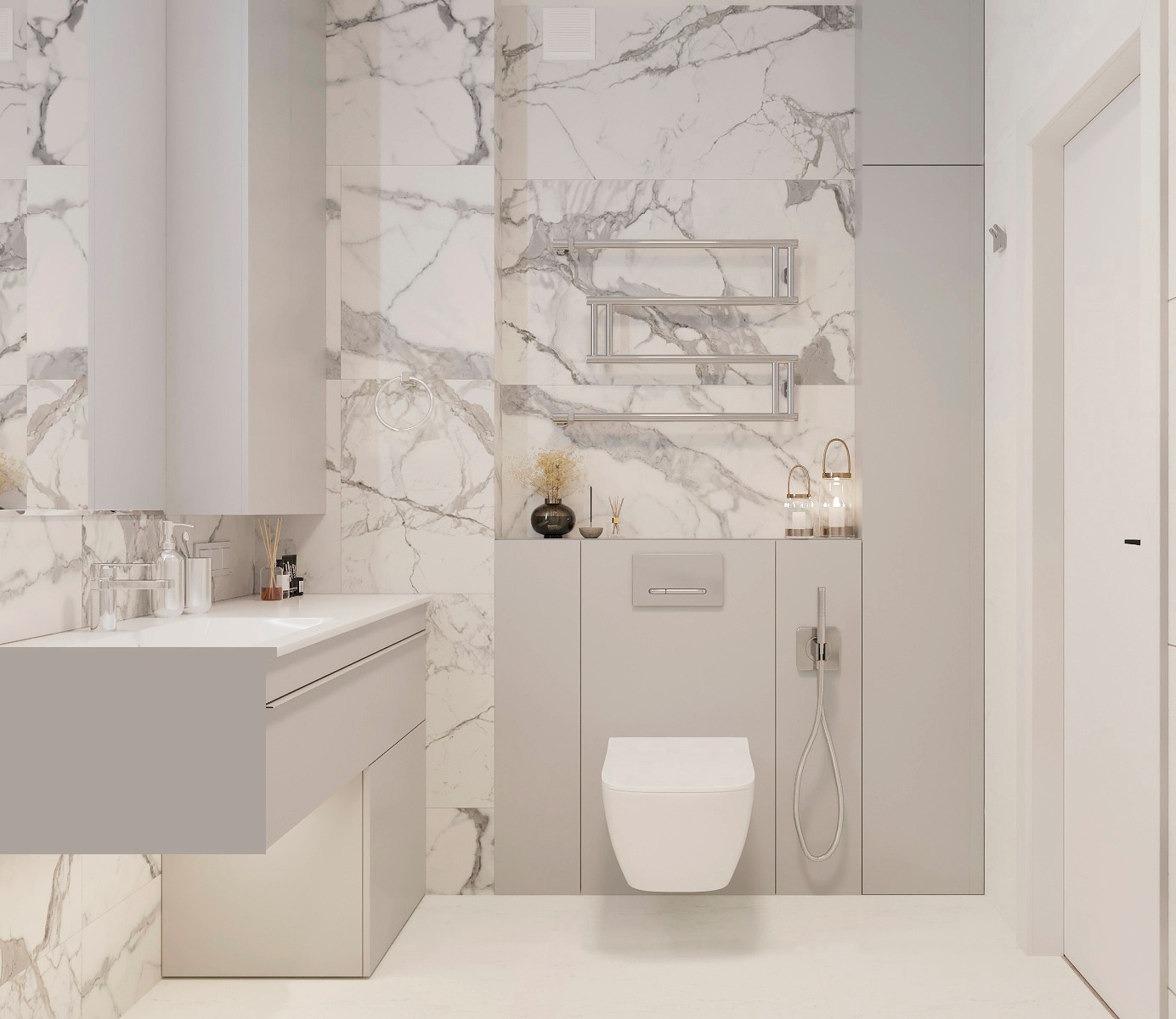 Дизайн интерьера квартиры 88 м.кв.