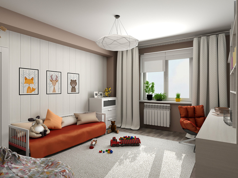 Квартира свободной планировки для молодой семьи