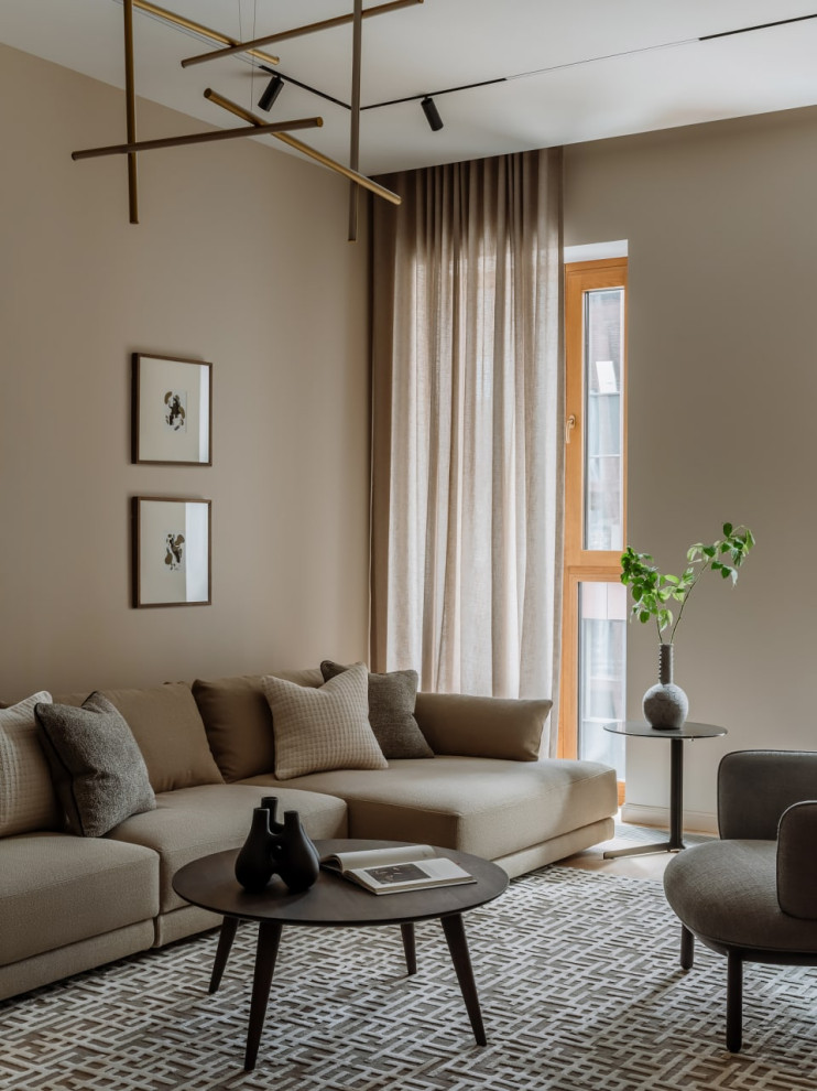 Ковры в проекте квартиры в Москве