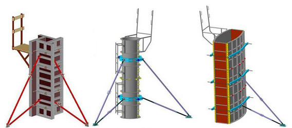 Обложка проекта: Опалубка круглых колонн