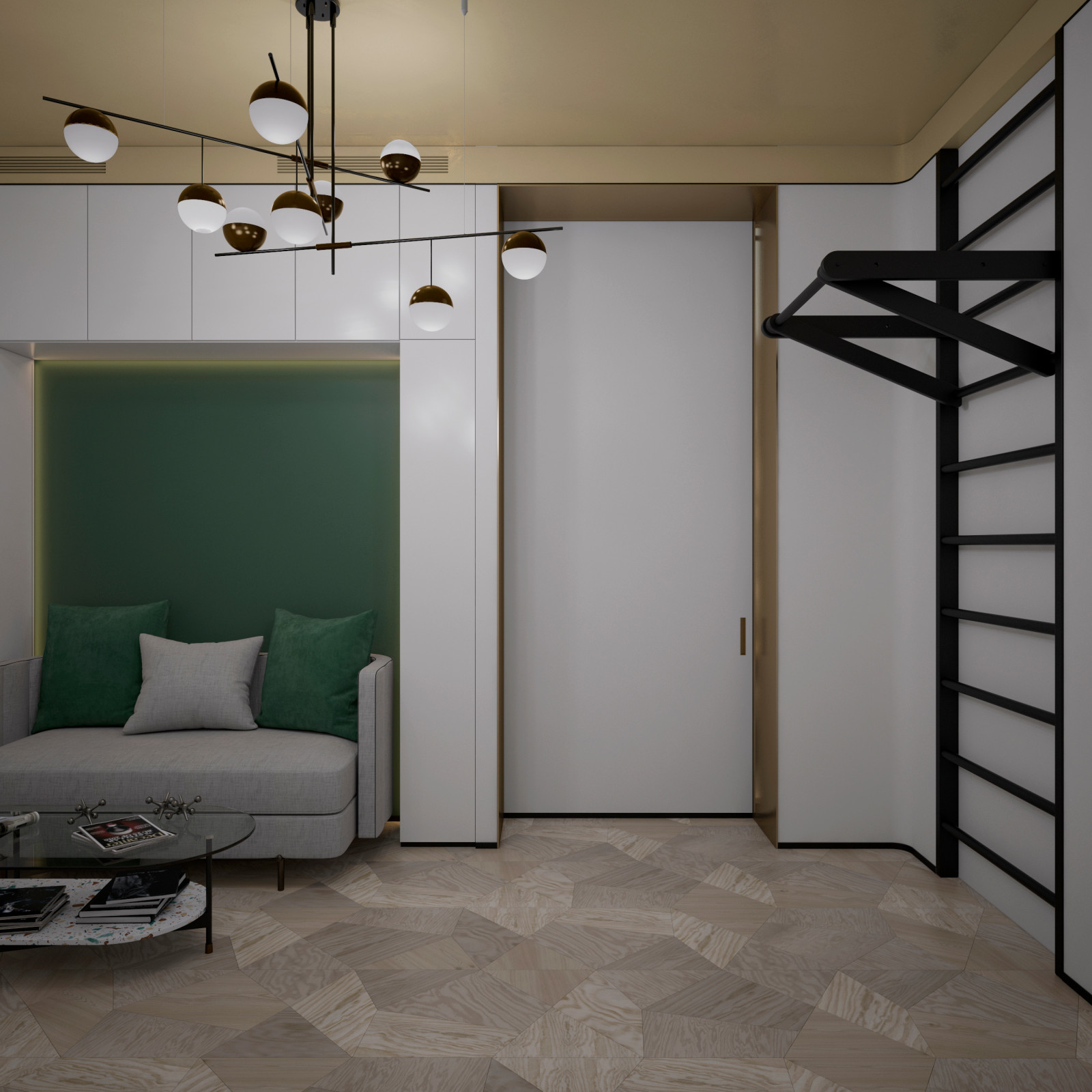 Квартира с террасой  - Москва. 300 кв.м.