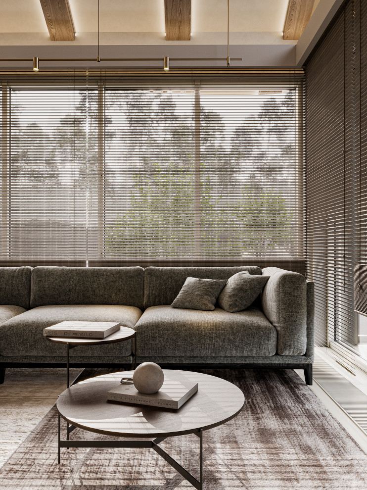 Дизайн-проект загородного дома в Рощино 68м²