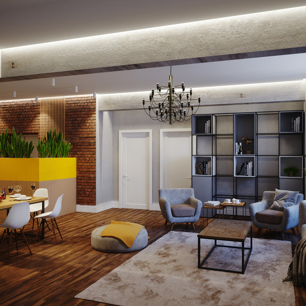 Атмосферный лофт в сталинке