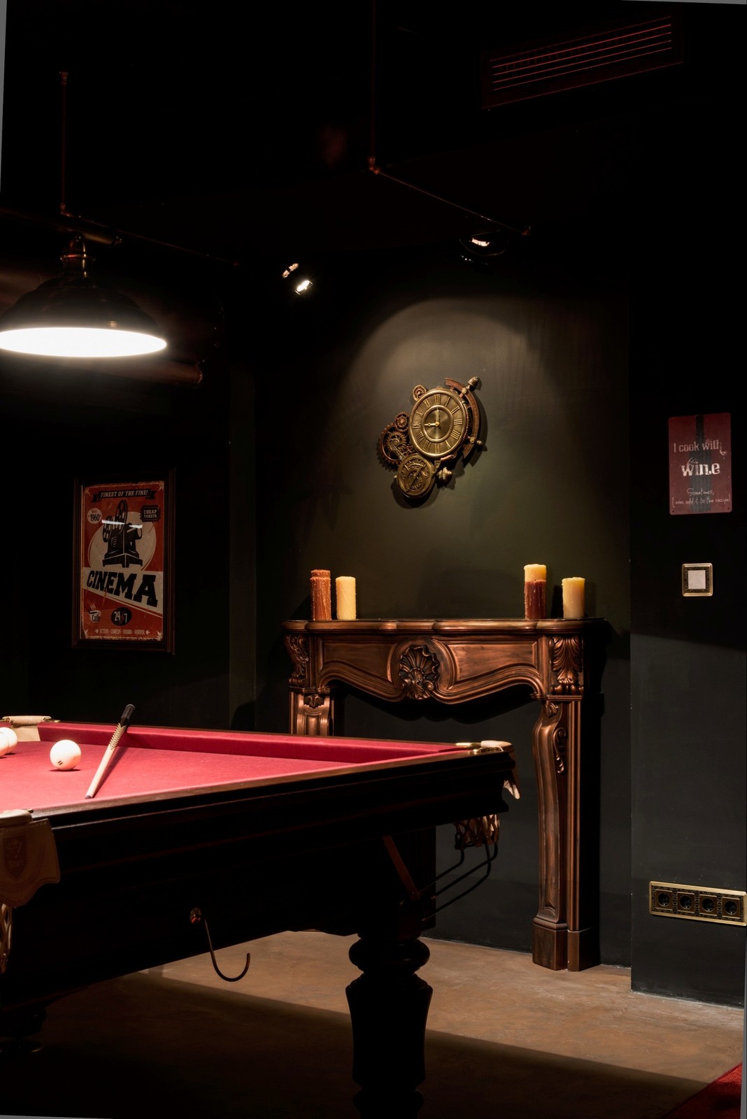 Обложка проекта: Mancave в стиле стимпанк