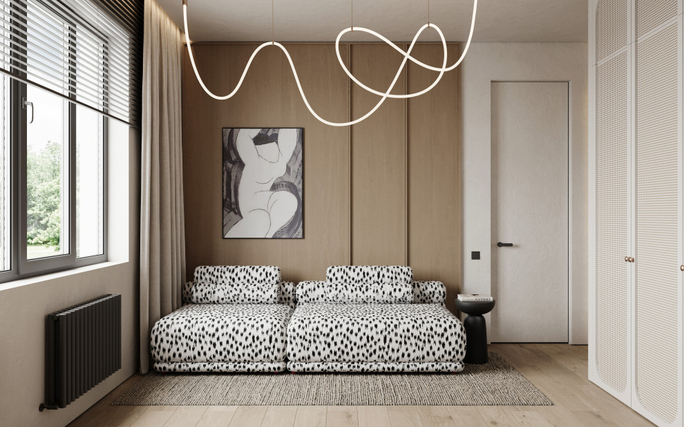 Обложка проекта: Коттедж (240 кв). Гостевая комната + кабинет