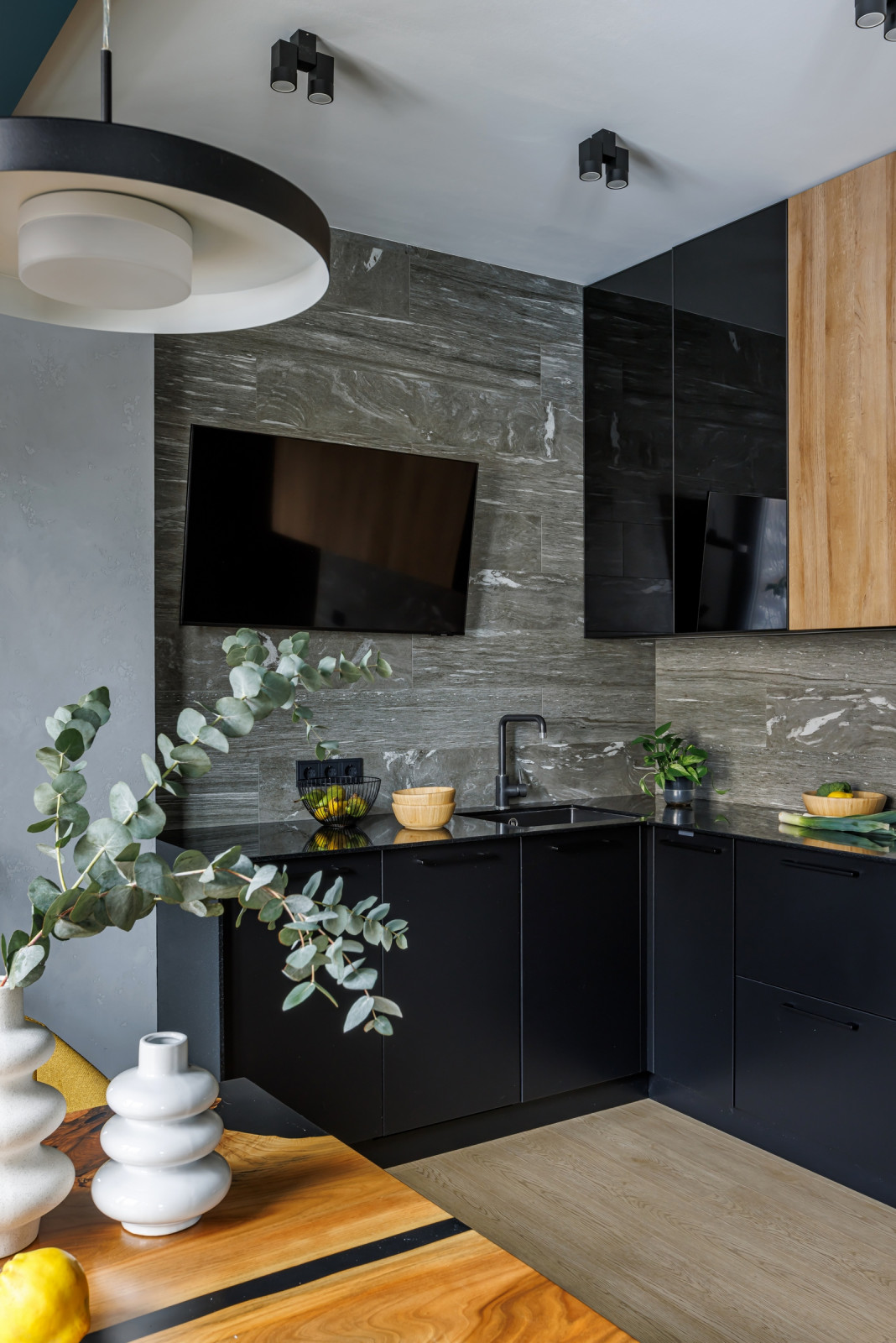 Фотосъёмка интерьера квартиры для портфолио дизайнера Анны Гороховской