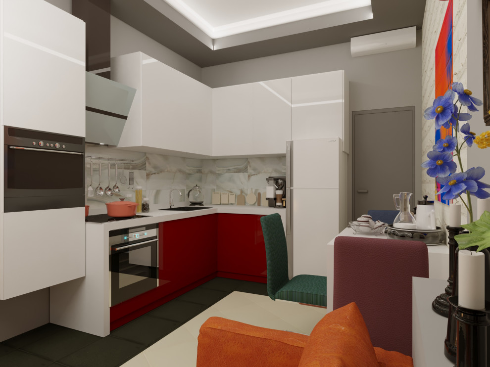 Дизайн проект однокомнатной квартиры ЖК Лесное озеро