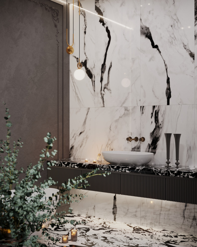 Обложка проекта: Ванная комната КД Соты