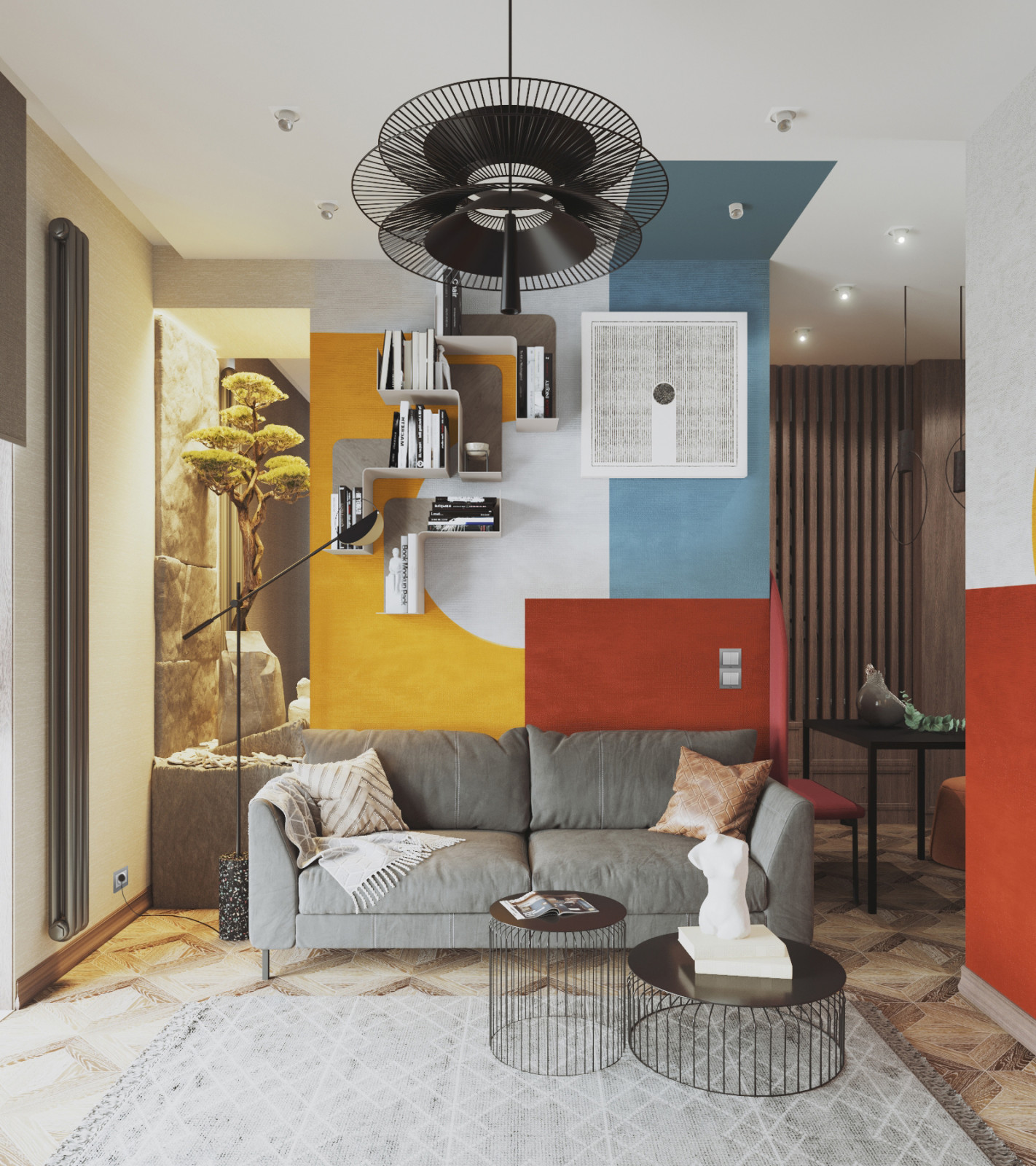 Квартира в стиле Кандинского