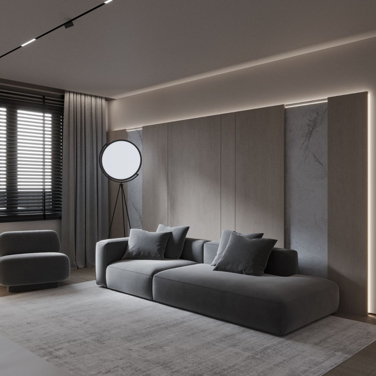 Обложка проекта: Квартира в стиле минимализм