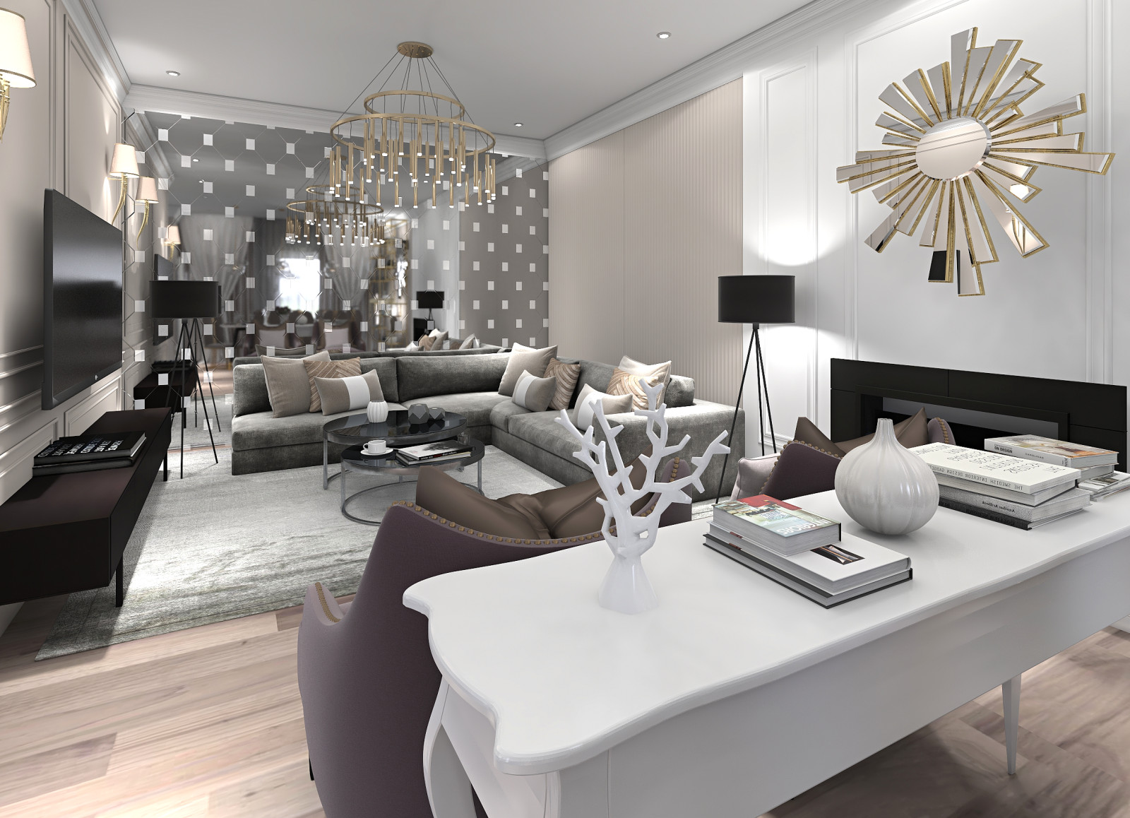 Гостиная (разные варианты)