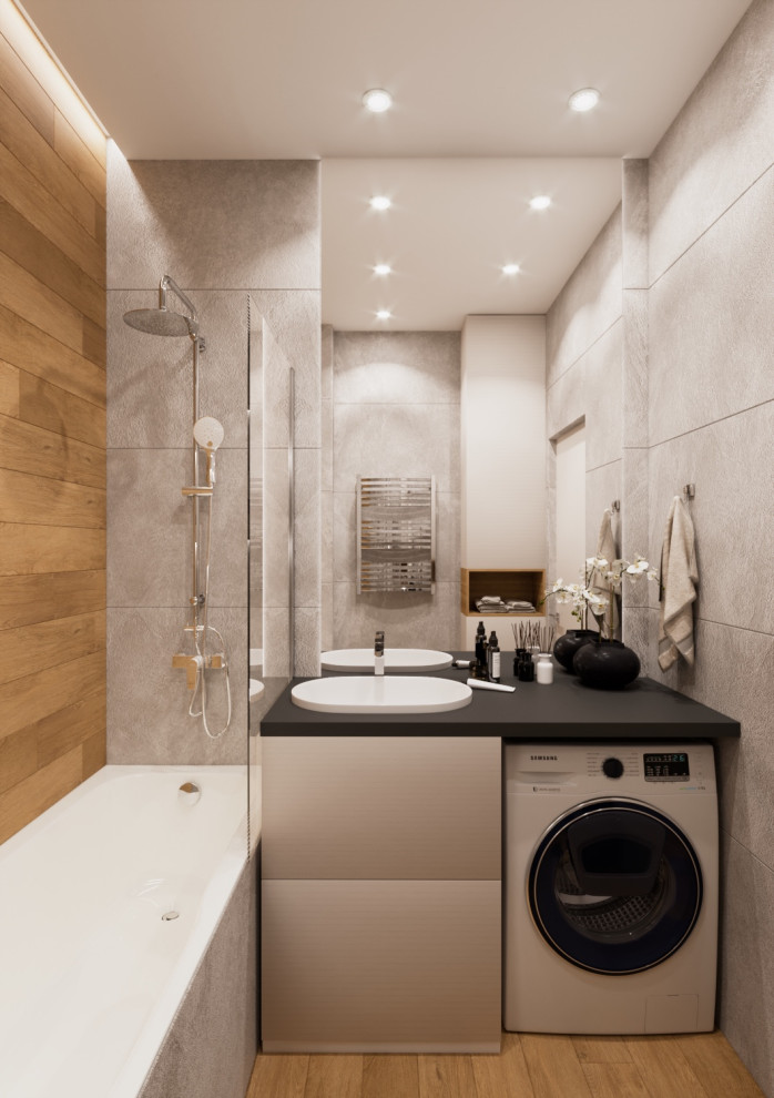 Обложка проекта: Ванная для двушки