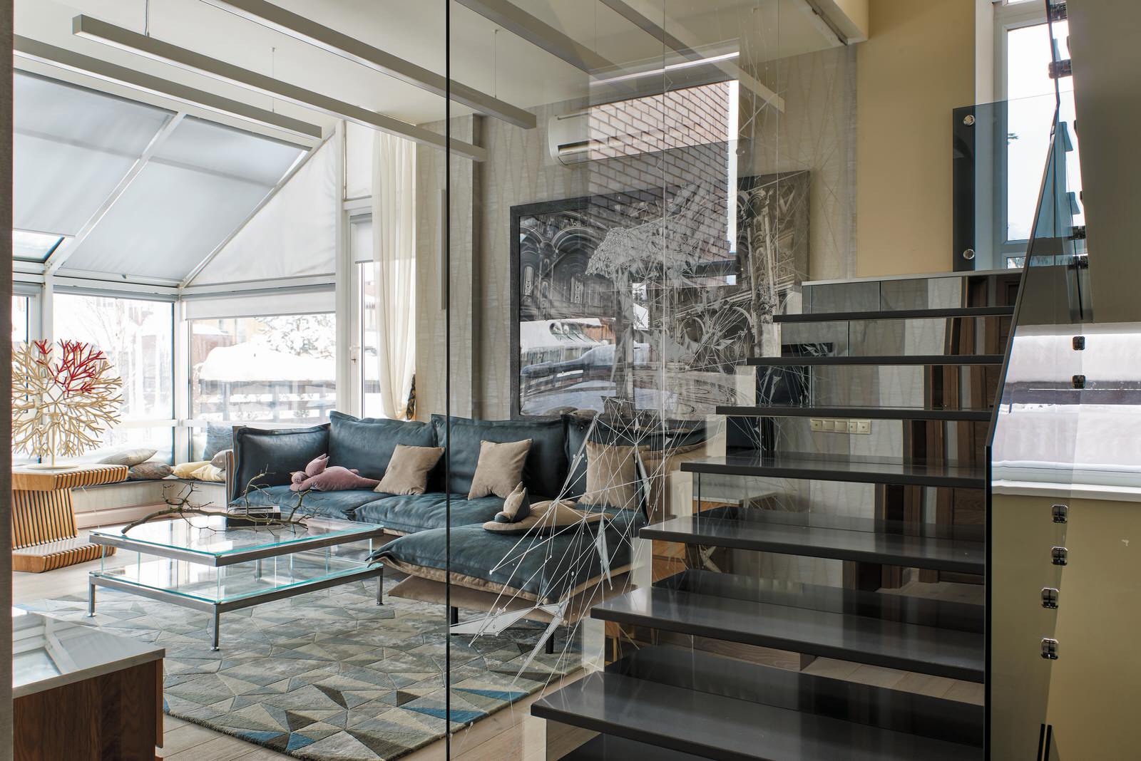 Стекло AGC в интерьере