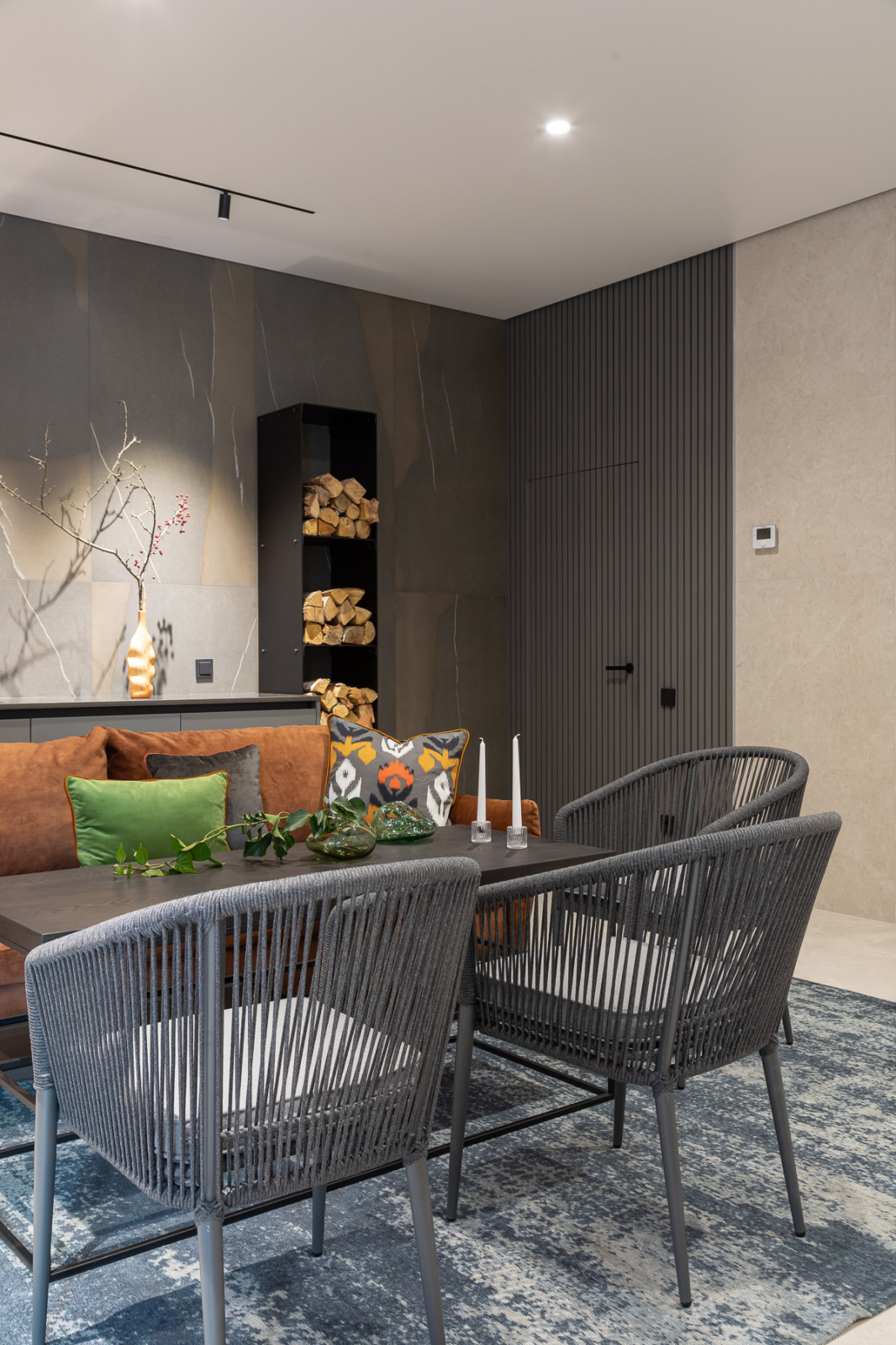 Реализованный проект банного комплекса на территории частного дома