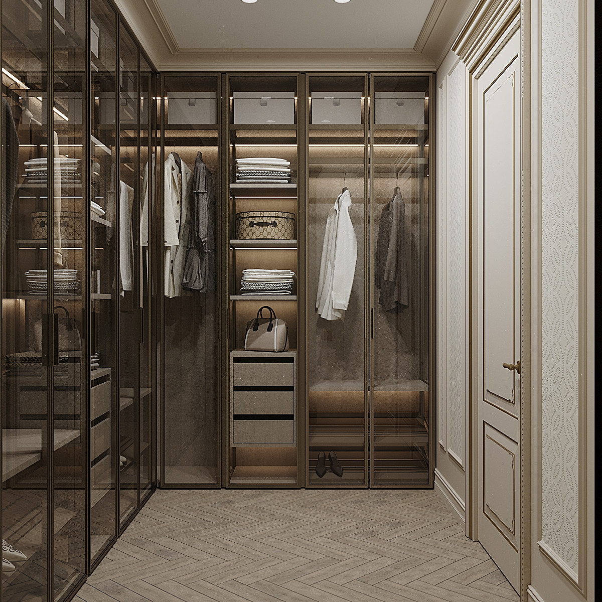 Обложка проекта: Спальня для сестер в классическом стиле