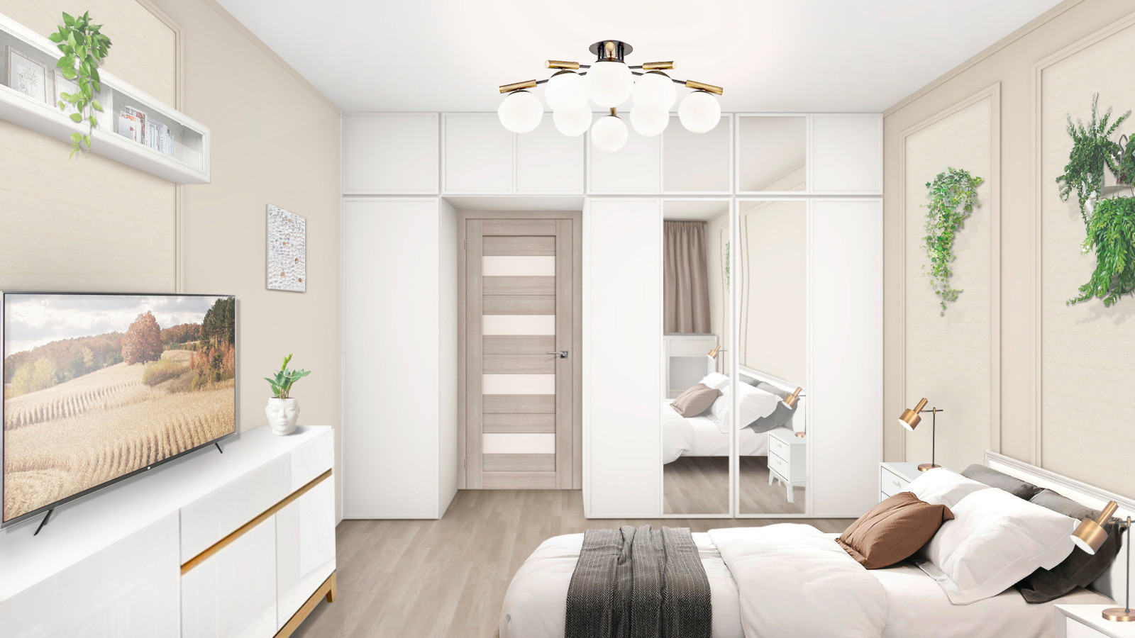 Обложка проекта: Дизайн-проект квартиры в г. Люберцы, Московской области