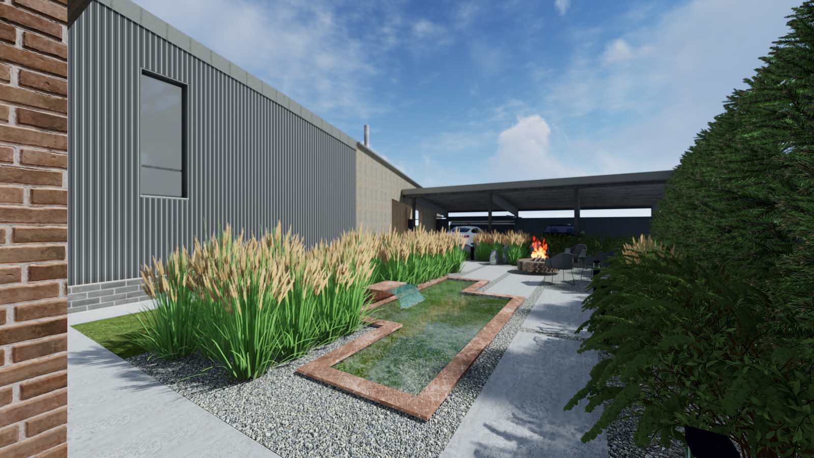 Сад "Порыв ветра" в КП "Тихие зори"