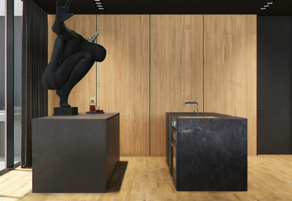 Лаунж зона на крыше офиса