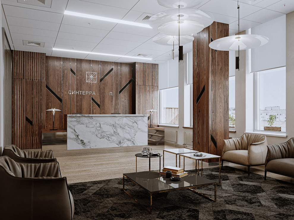 Дизайн интерьера Штаб-квартиры Синтерра Групп